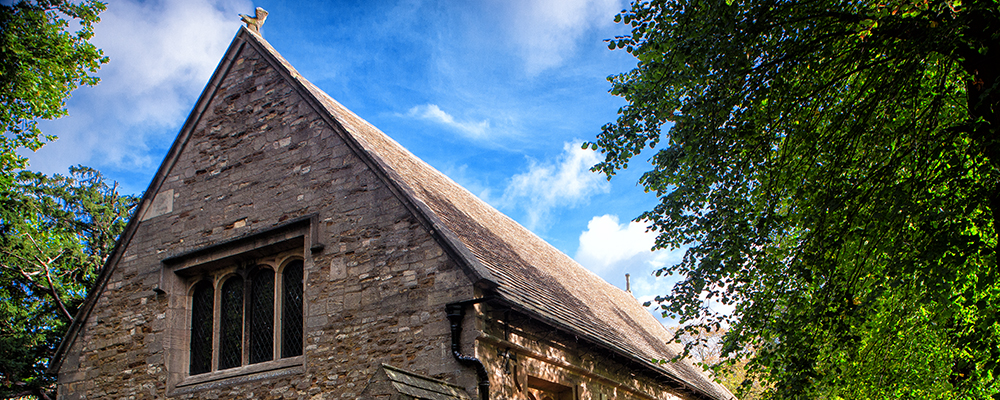A picture of the roof of the Old School